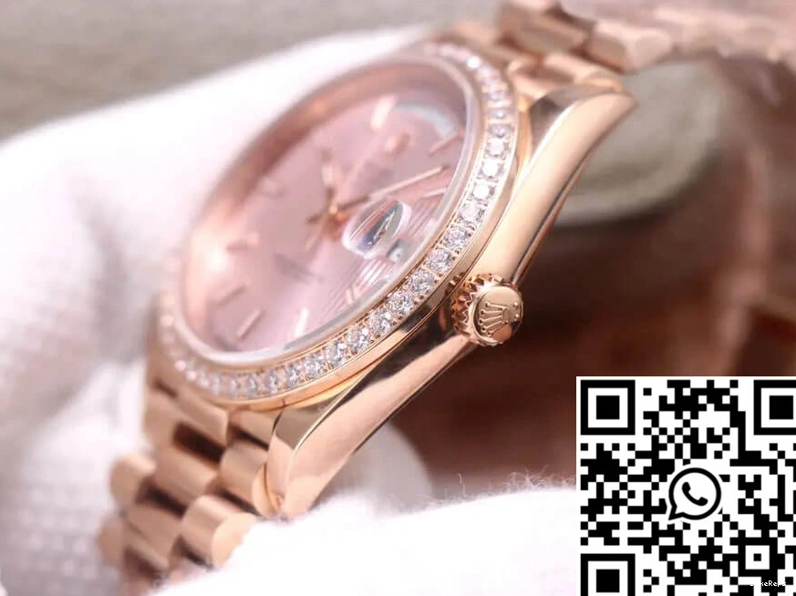 Factory Rose M228345RBR-0010 EW Rolex Gold Day Date 0426